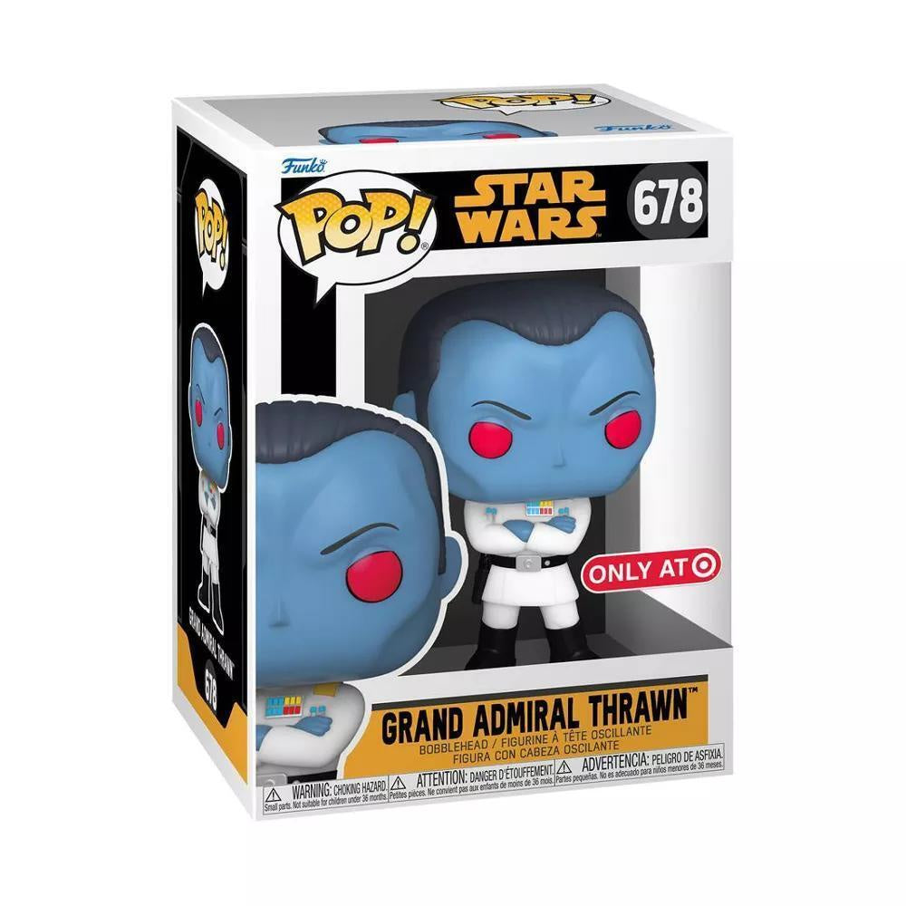 #678 Star Wars - Grand Admiral Thrawn [Target Exclusive] Funko Pop