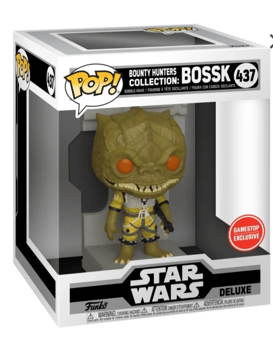 #437 Star Wars - Bounty Hunter Collection Bossk  Funko Pop!