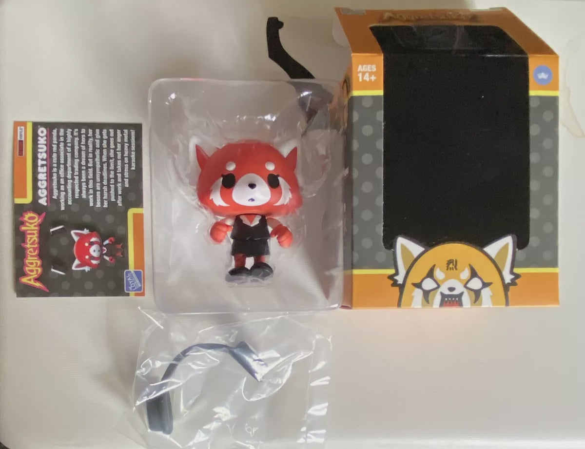 Aggretsuko Figure | Red Headphones