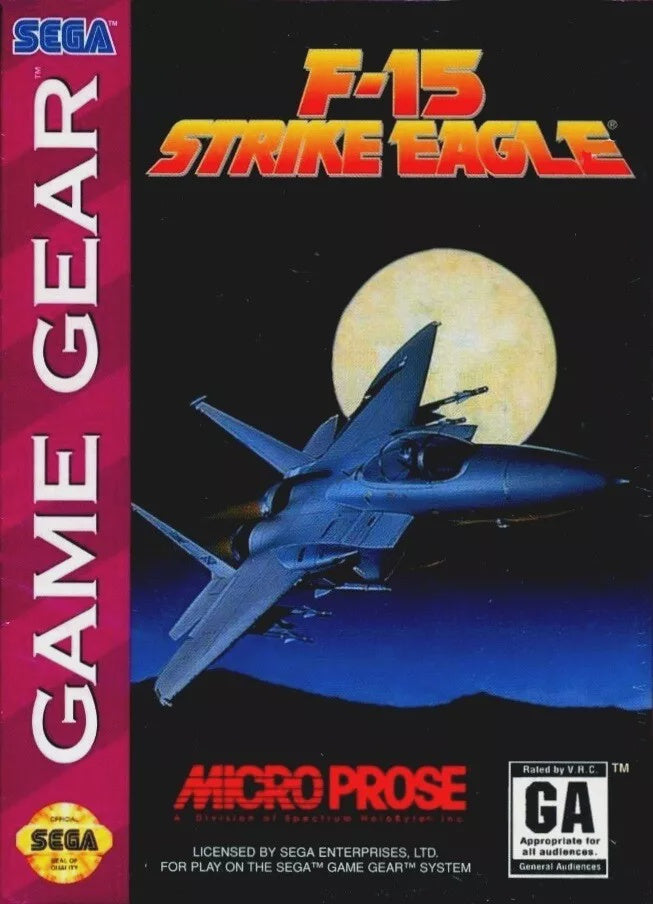 F-15 Strike Eagle - Game Gear