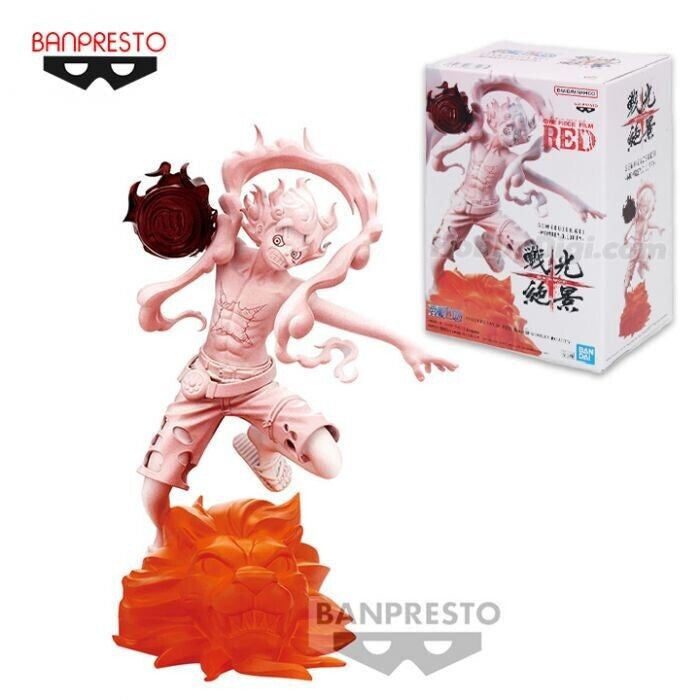 One Piece Film: Red Monkey D. Luffy Senkozekkei Statue - figure