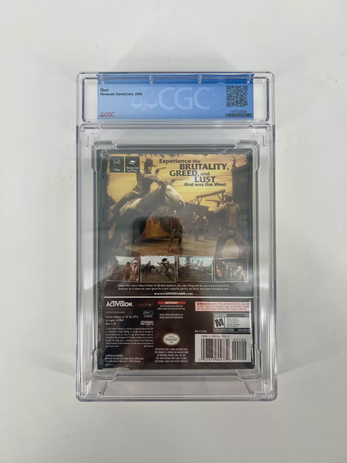 CGC 9.2 - Gun Nintendo Gamecube [1019320003]