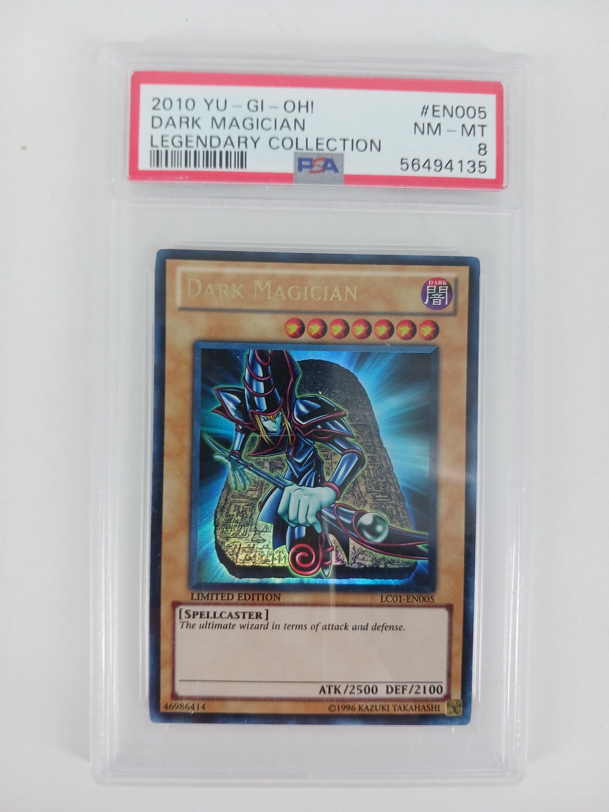 PSA 8 - 2010 Yu-Gi-Oh! Dark Magician Legendary Collection (56494135)