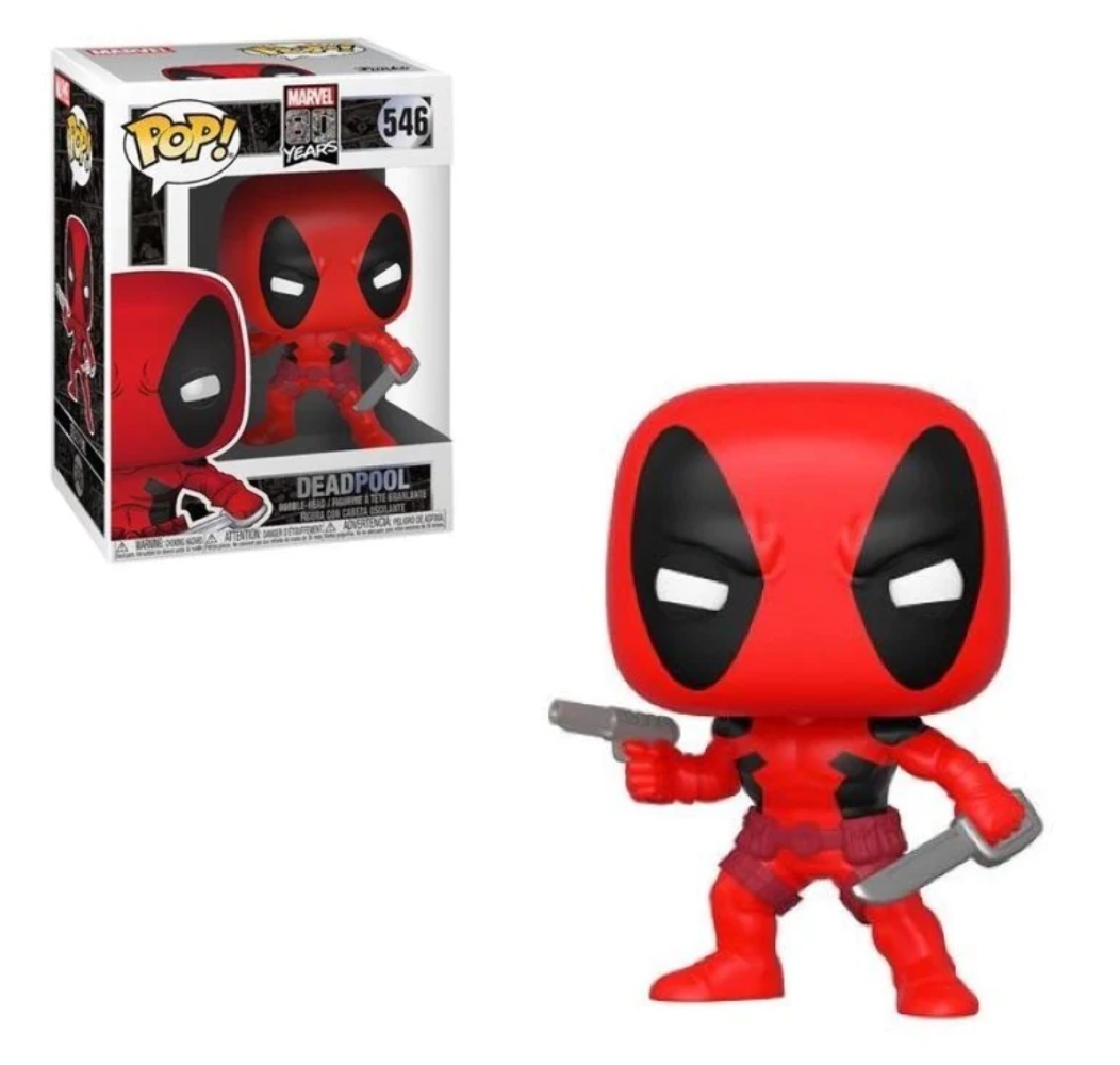 #546 - Deadpool - Marvel 80 Years - Funko Pop!