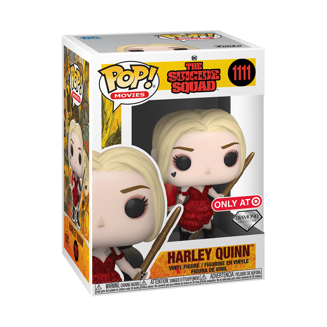 #1111 Suicide Squad - Harley Quinn Funko Pop Diamond Collection Target Exclusive Funko Pop