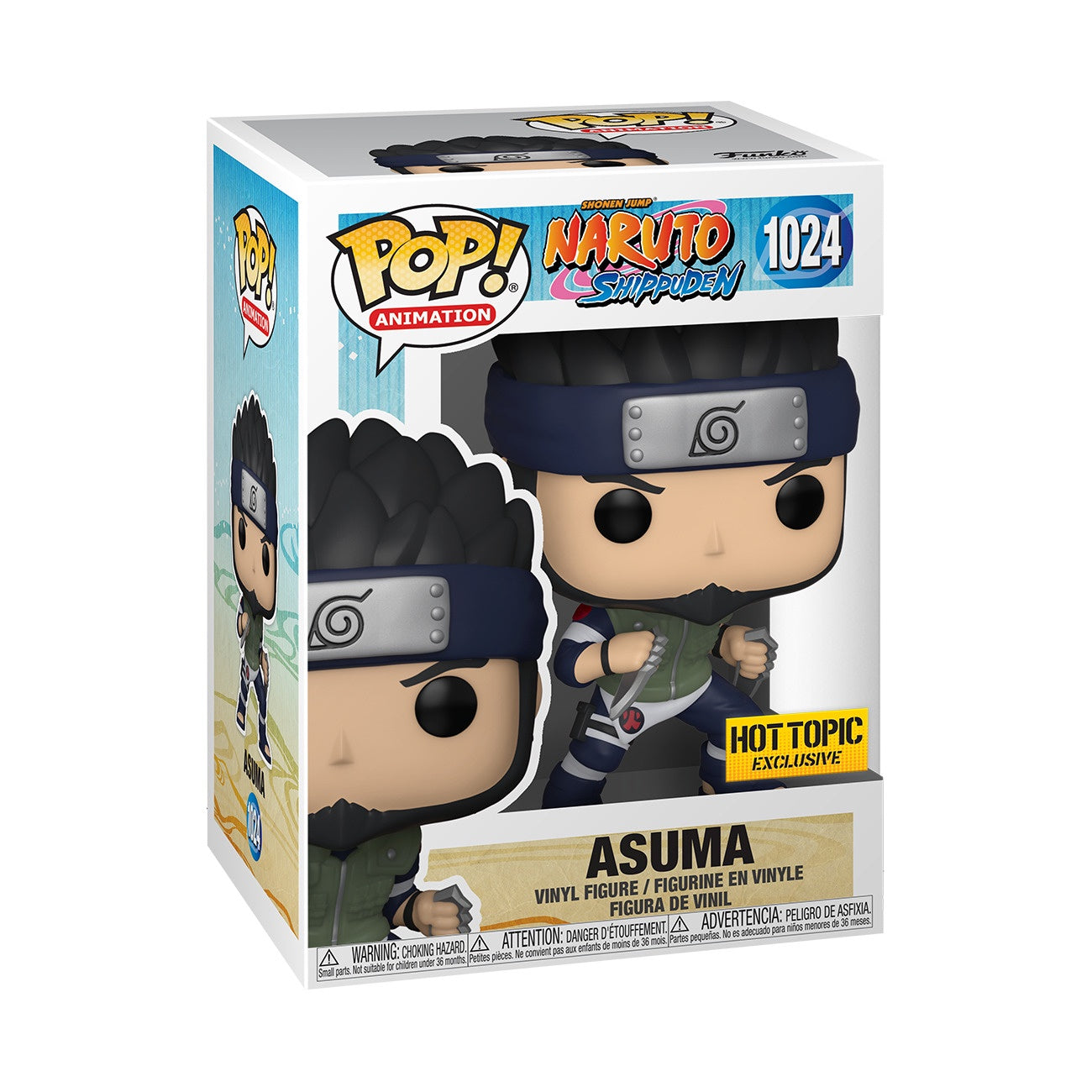 #1024 - Naruto Shippuden - Asume [Hot Topic Exclusive] Funko Pop