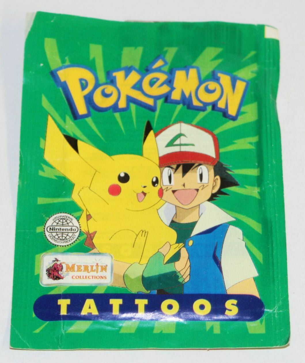 Pokemon Tattoo Sheet [Merlin Collections Topps]