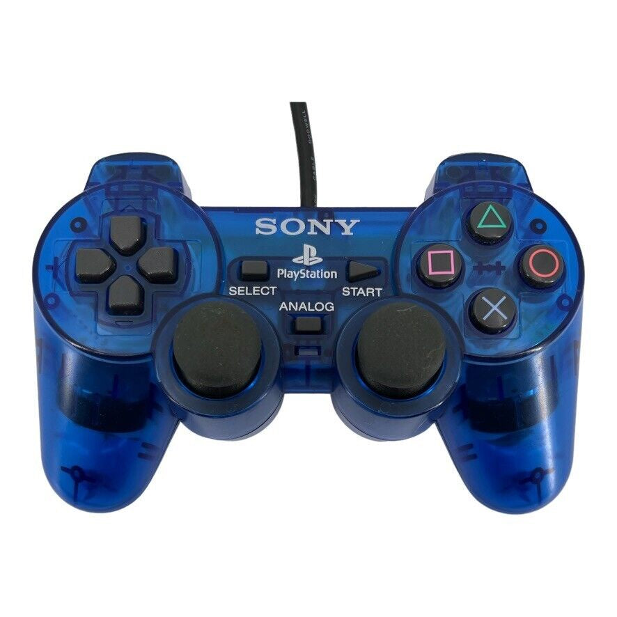 Playstation DualShock 2 Controller | PS2 | Translucent Blue