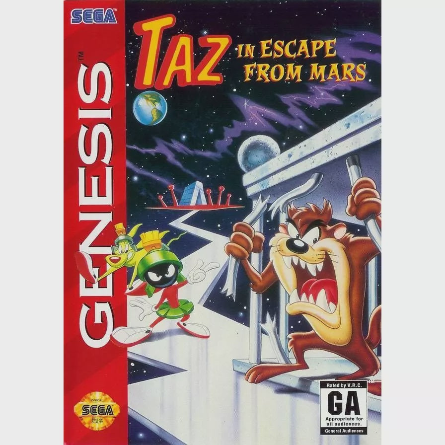 Taz in Escape from Mars - Sega Genesis