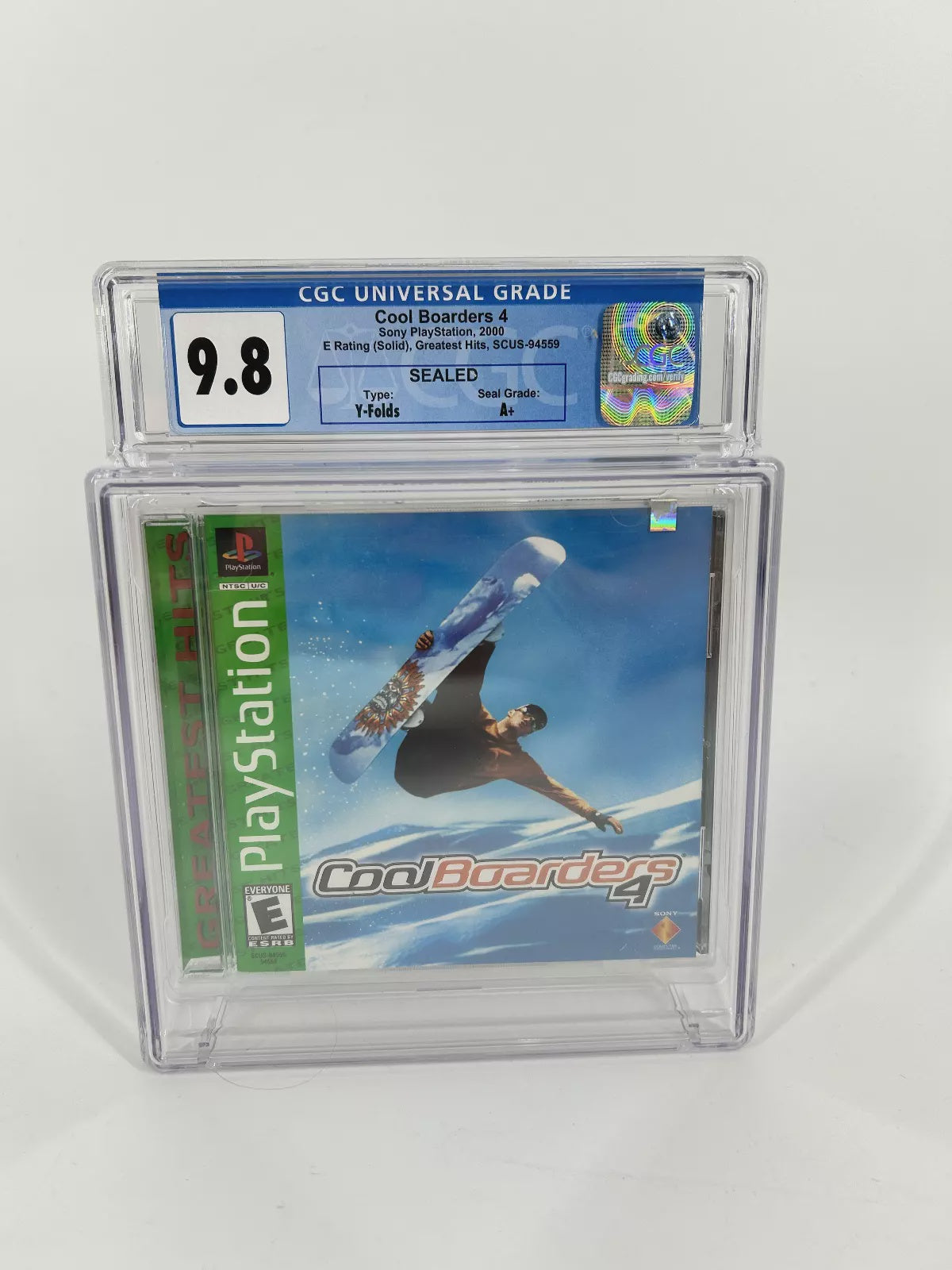 CGC 9.8 A+ Cool Boarders 4 Sony Playstation, 2000