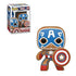 #933 Marvel - Gingerbread Captain America - Funko Pop!