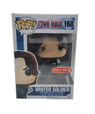 #168 - Captain America Civil War - Winter Soldier [Target Exclusive] - Funko Pop