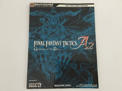 Final Fantasy Tactics A2 Grimoire of the Rift - Bradygames Strategy Guide