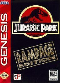 Jurassic Park Rampage Edition - Sega Genesis