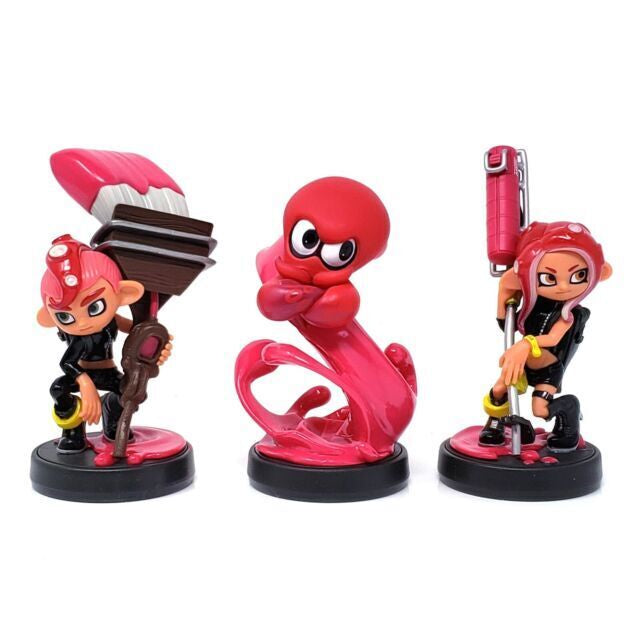 Octoling Triple Pack [Splatoon - Boy/Octopus/Girl] Amiibo