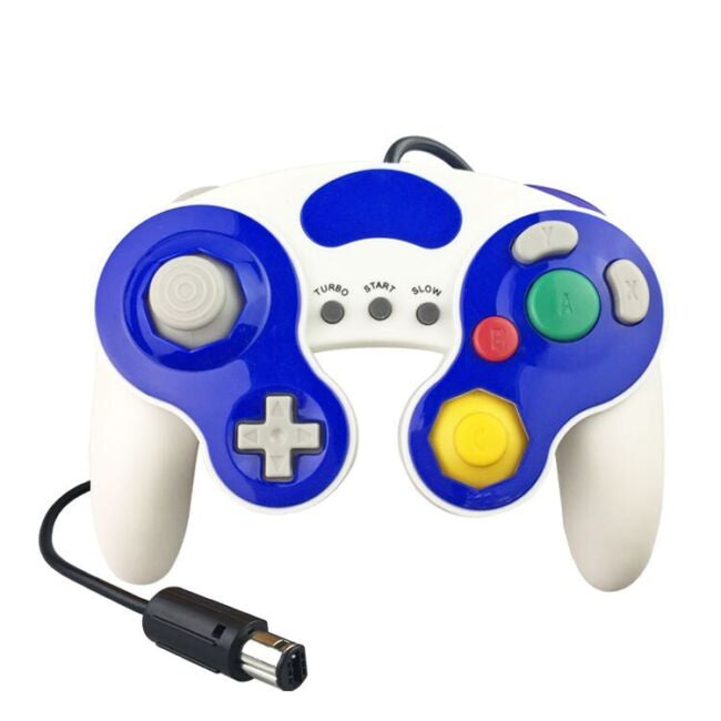 3rd Party - Gamecube Controller - White/Blue