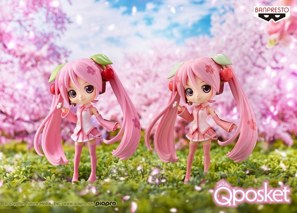 QPosket Sakura Miku - Figure