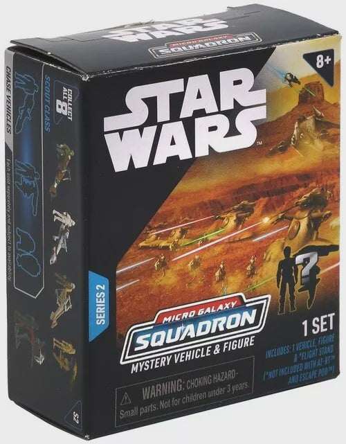 Star Wars - Micro Galaxy Squadron - Mystery Vehicle & Figure