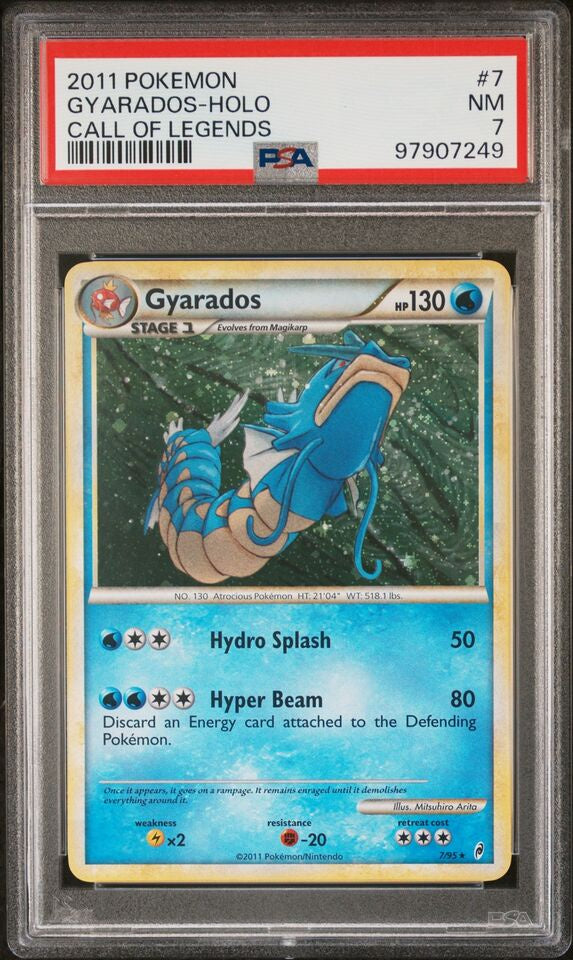 PSA 7 - 2011 Pokemon Gyarados-Holo Call of Legend (97907249)