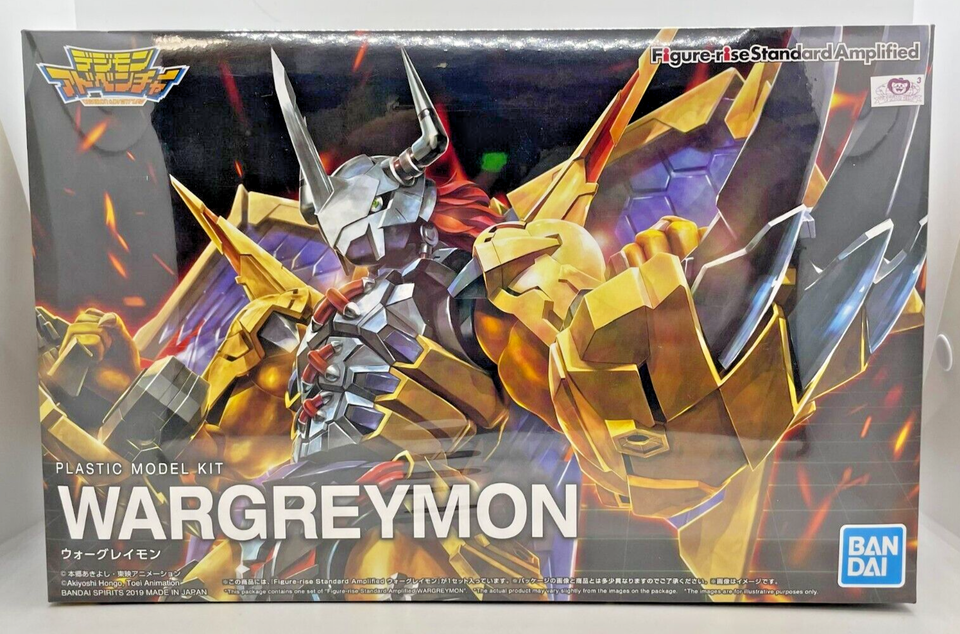 Digimon -Wargreymon [Pre-Built Plastic Model Kit] - Bandai