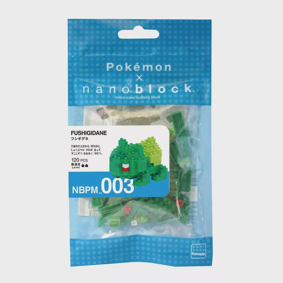 Nano Blocks - Bulbasaur - Model Set [NBPM_003]