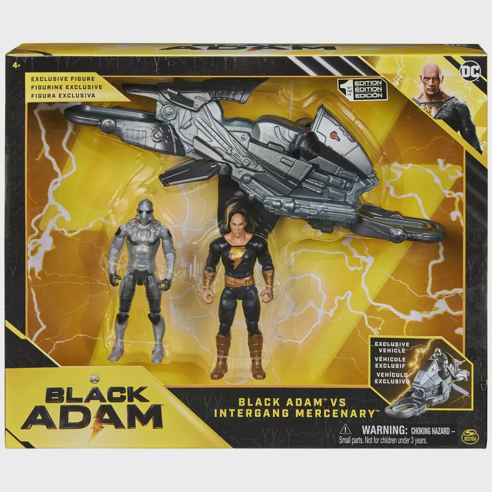 Black Adam - Black Adam Intergang Mercendary Action Figure Set [1st Edition]