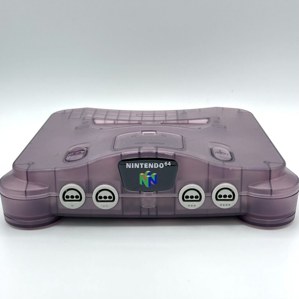 Nintendo 64 (N64) Console | Clear Atomic Purple