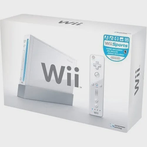 White Nintendo Wii Console (Wii Sports Included)