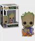 #1196 - I am Groot - Groot with Cheese Puffs - Funko Pop