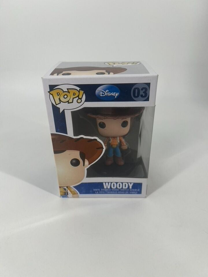 #03 - Disney Woody Blue Logo - Funko!