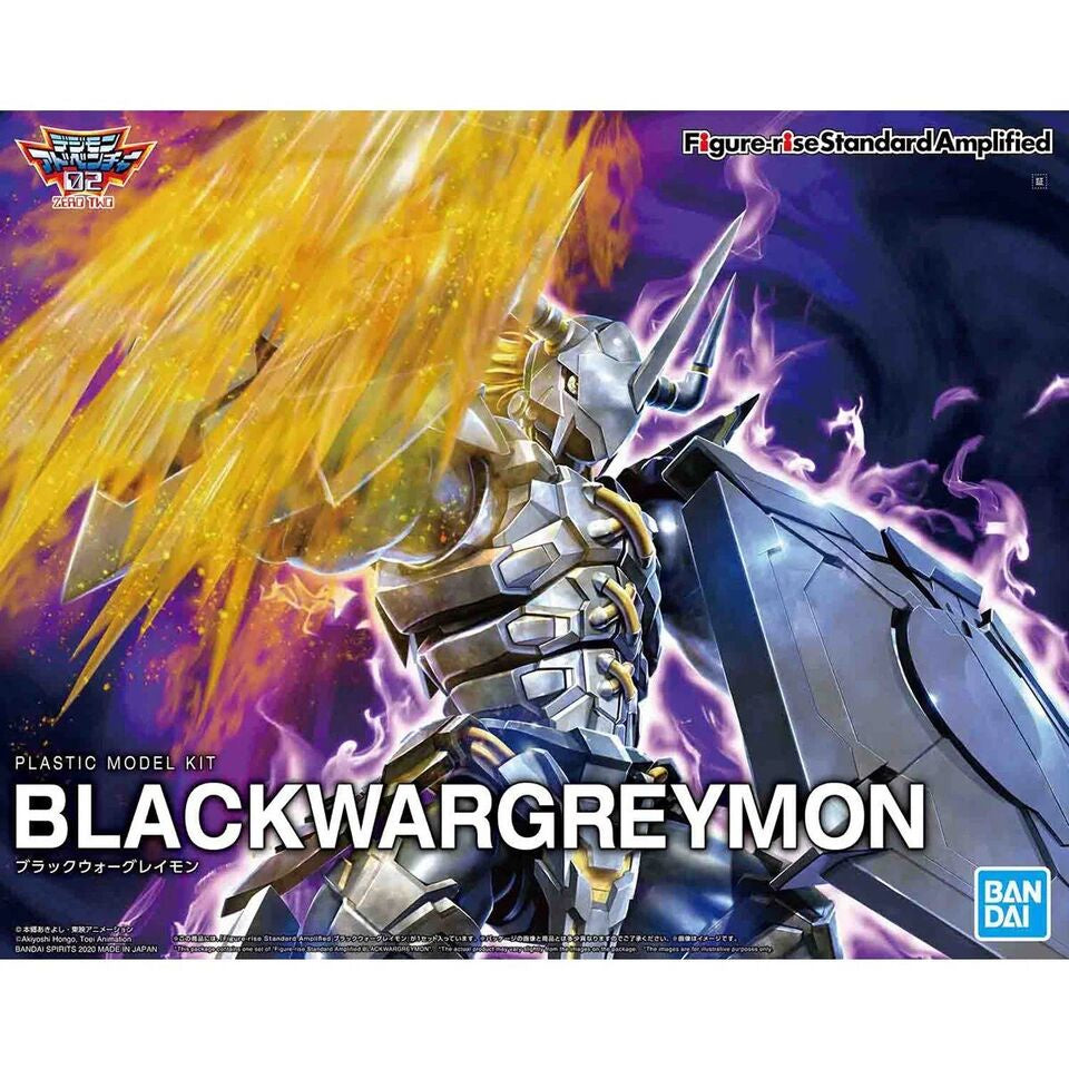 Digimon -Blackwargreymon [Pre-Built Plastic Model Kit] - Bandai