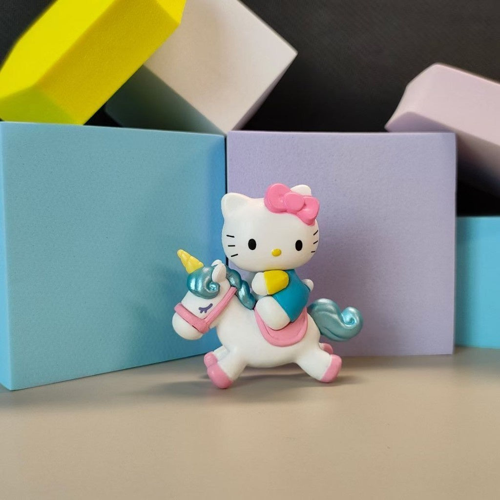 Sanrio Hello Kity Unicorn Riding Series - Hello Kitty