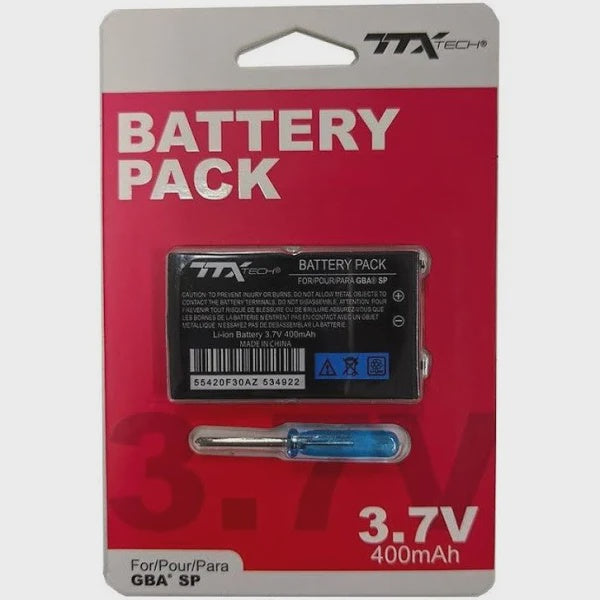 3rd Party Gameboy Advance SP Battery Pack