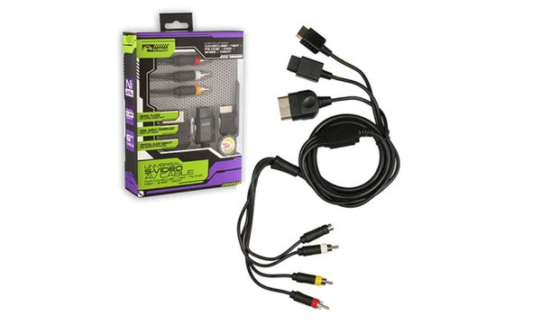 KMD - Universal S-Video AV Cable for Xbox, PS2, PS1, Gamecube, N64, SNES - Xbox Accessories