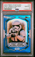 PSA 10 2022 Finest Star Wars First Order Stormtrooper Blue Refractor 091/150  #37